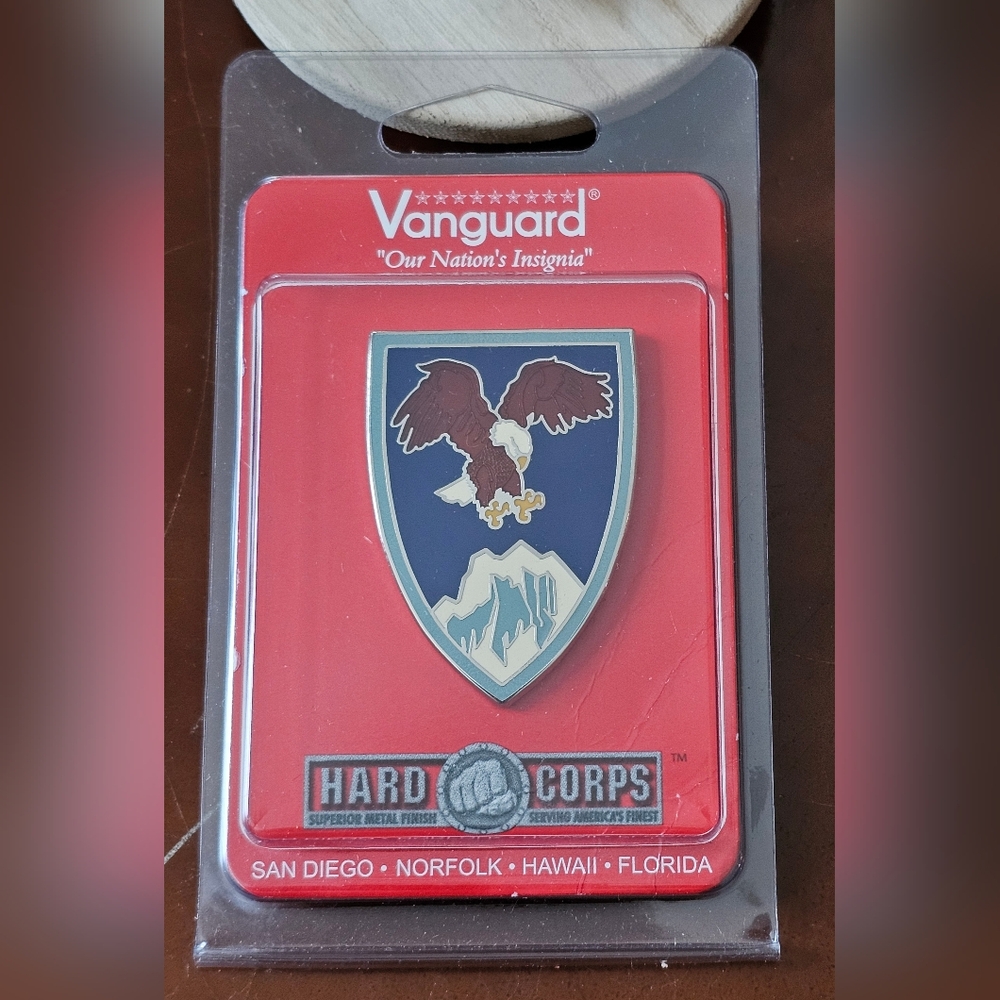 Vanguard Afghanistan Combined Forces Command Combat Service Identification Badge
